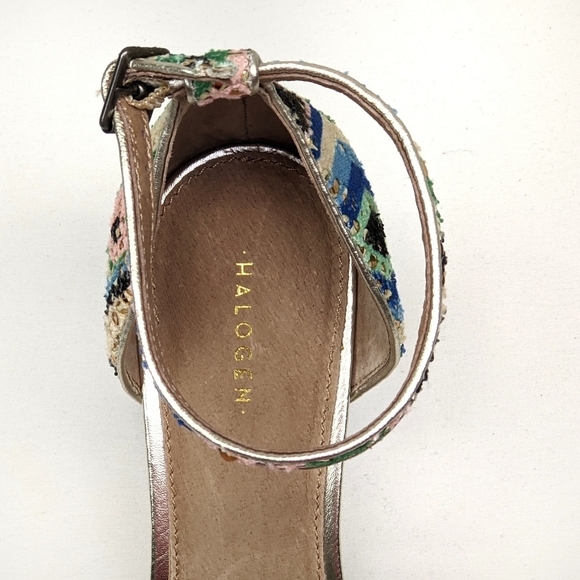 New Halogen Multicolor Crochet Detail High Heels - Picture 7 of 7